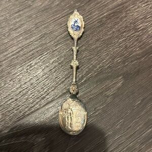 Delft Holland souvenir spoon. Vintage